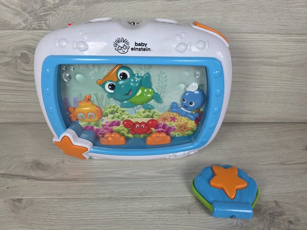 Baby Einstein Sea Dreams Soother Musical Crib Toy w Remote Nursery SU61